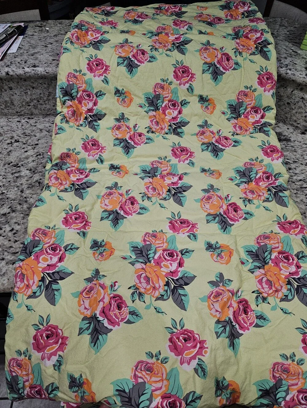 Matilda Jane Ruffled Sleeping Bag - Blanket One Size Pink Yellow Orange - Picture 3 of 12